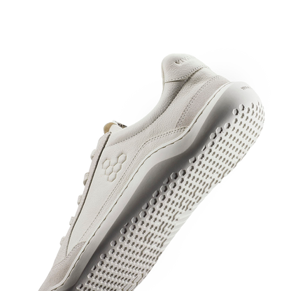 Vivobarefoot Gobi II Sneaker Premium Leather Mens Vaporous Grey