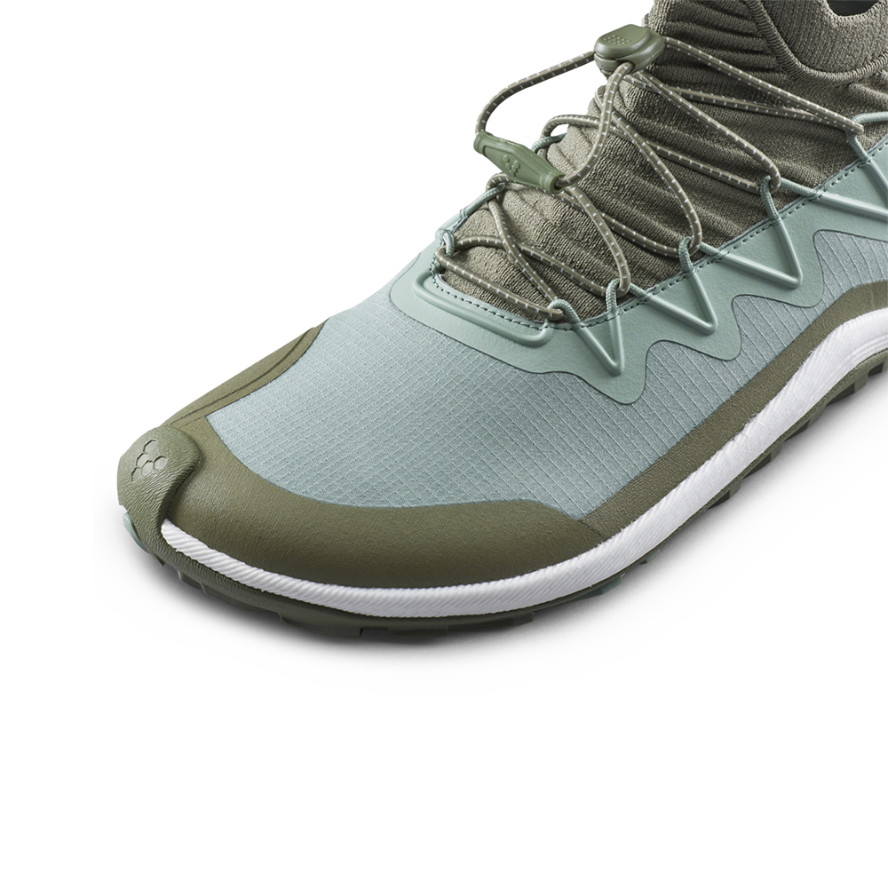 Vivobarefoot Primus Trail Flow Mid II Mens Glacial Green