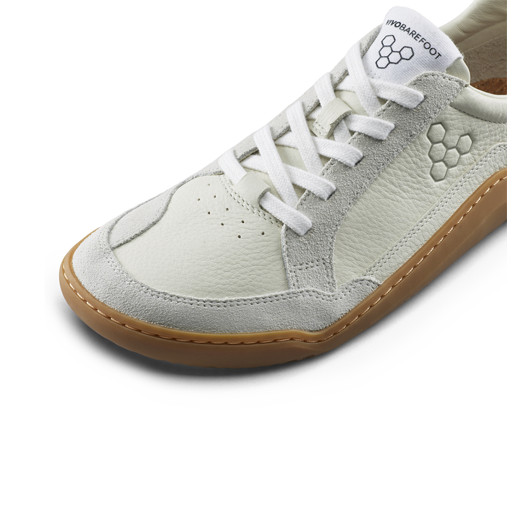 Vivobarefoot Gobi III Sneaker Leather Mens Limestone Dusty Green