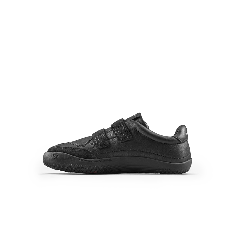 Vivobarefoot Gobi Sneaker School Preschool Obsidian