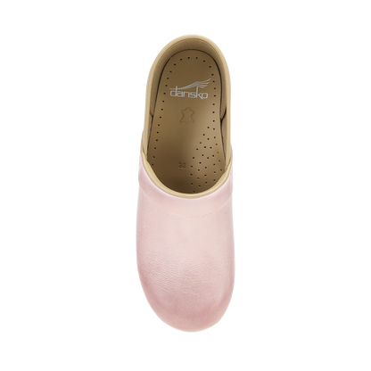 Dansko Professional Pink Milled Burnished