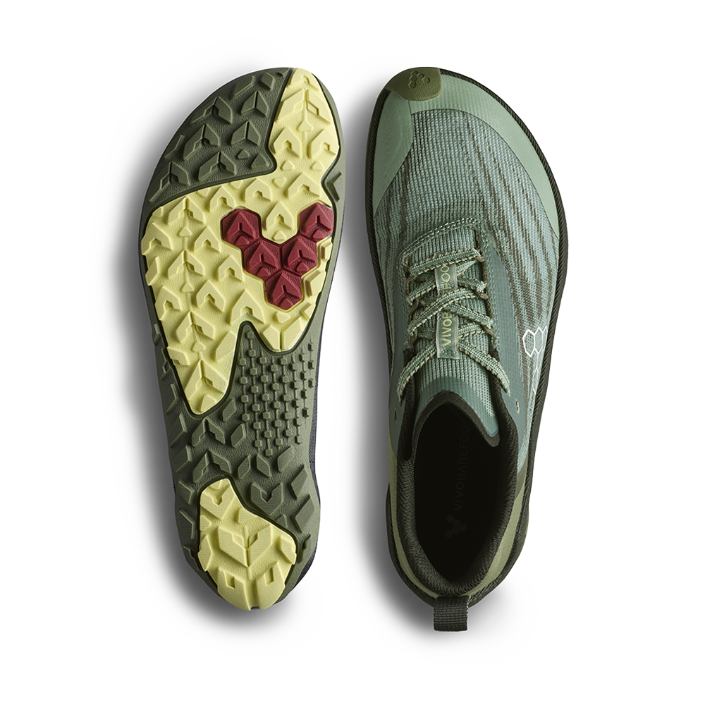 Vivobarefoot Primus Trail Flow Womens Glacial Green