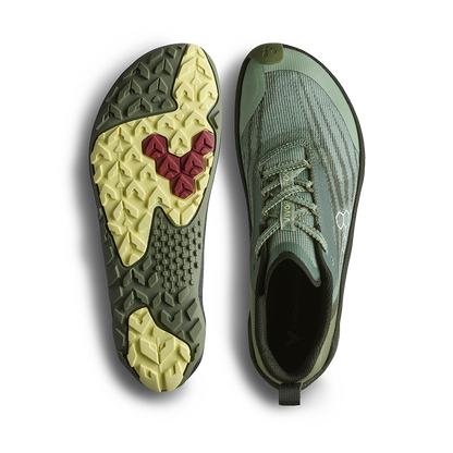Vivobarefoot Primus Trail Flow Womens Glacial Green