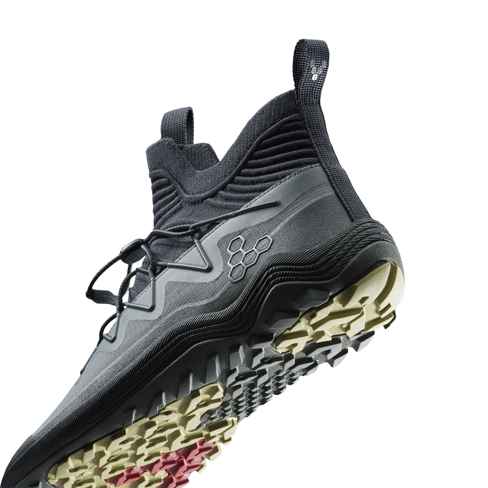 Vivobarefoot Primus Trail Flow Mid II Mens Dark Shadow
