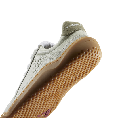 Vivobarefoot Gobi III Sneaker Leather Mens Limestone Dusty Green