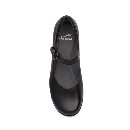 Dansko Fawna Black Nappa Mary Jane Shoe