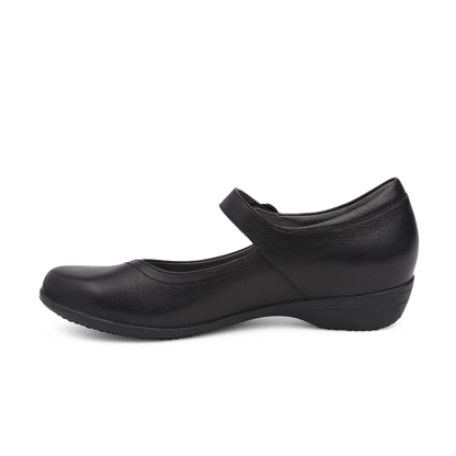 Dansko Fawna Black Nappa Mary Jane Shoe