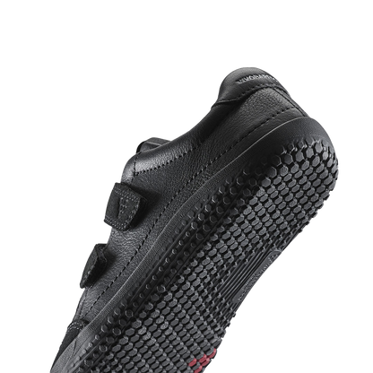 Vivobarefoot Gobi Sneaker School Kids Obsidian