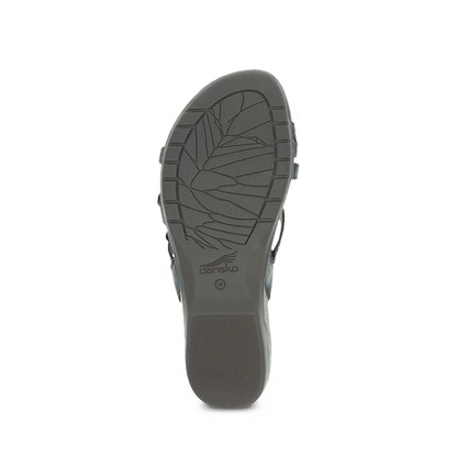 Dansko Roslyn Black Waxy Burnished