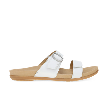 Dansko Justine White Full Grain