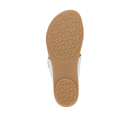 Dansko Justine White Full Grain