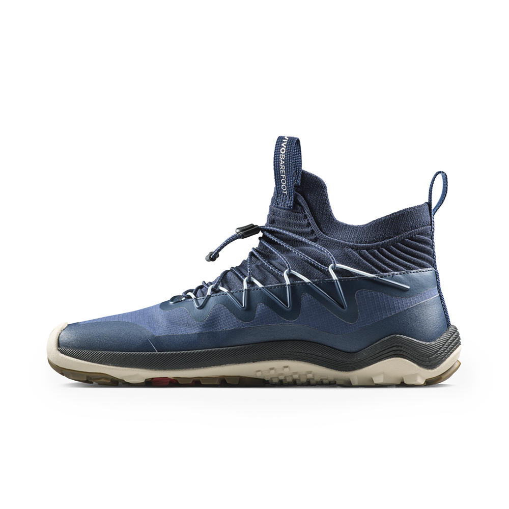 Vivobarefoot Primus Trail Flow Mid II Mens Deep Ocean