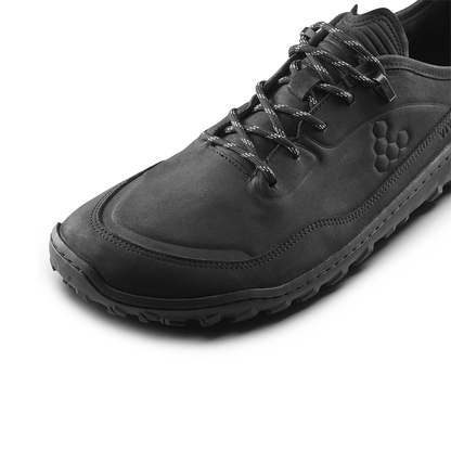 Vivobarefoot Tracker Leather At Low II Mens Obsidian