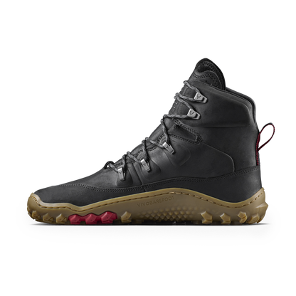 Vivobarefoot Tracker Leather At II Mens Obsidian