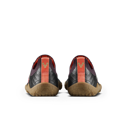 Vivobarefoot Primus Trail Knit FG Preschool Huckleberry/ Molten Lava