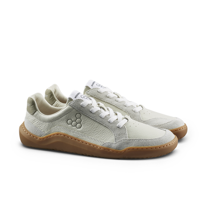 Vivobarefoot Gobi III Sneaker Leather Mens Limestone Dusty Green