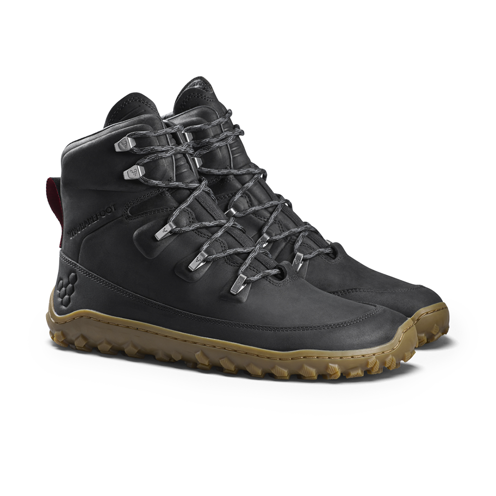 Vivobarefoot Tracker Leather At II Womens Obsidian