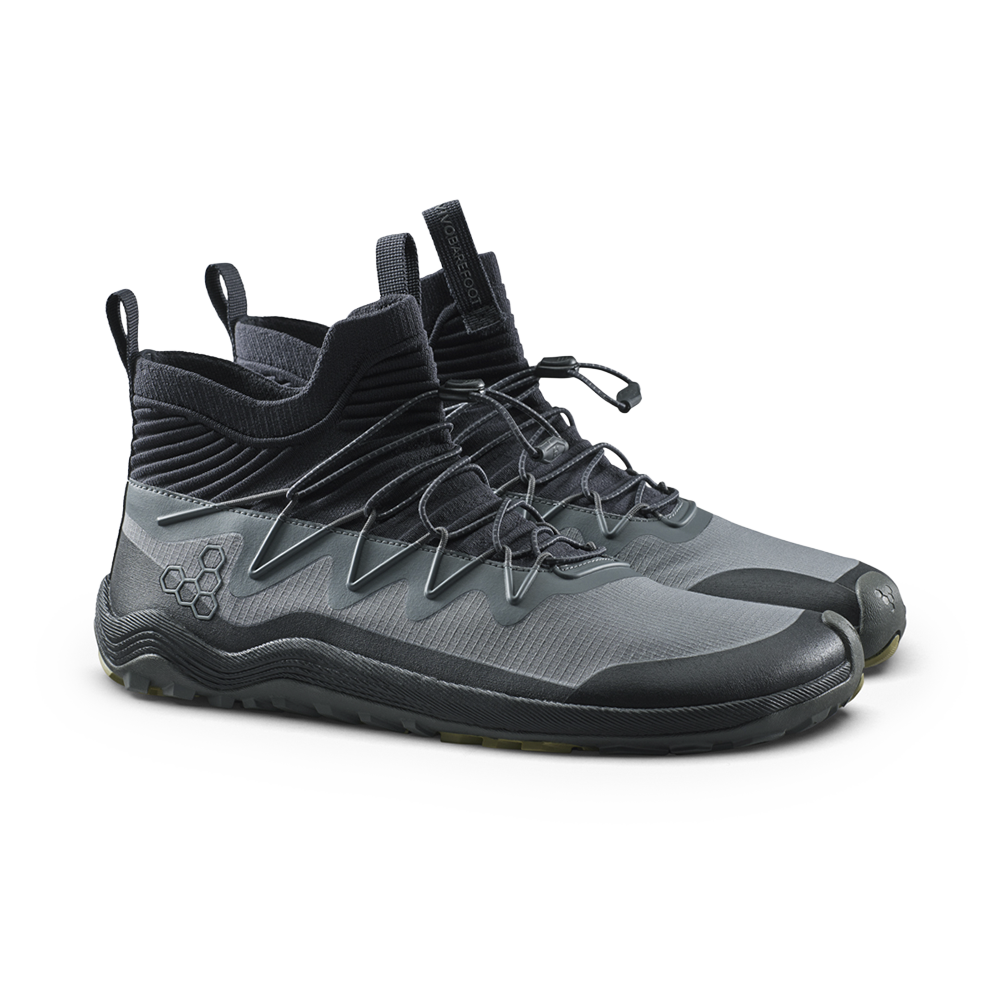 Vivobarefoot Primus Trail Flow Mid II Mens Dark Shadow