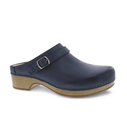Dansko Berry Navy Burnished Full Grain