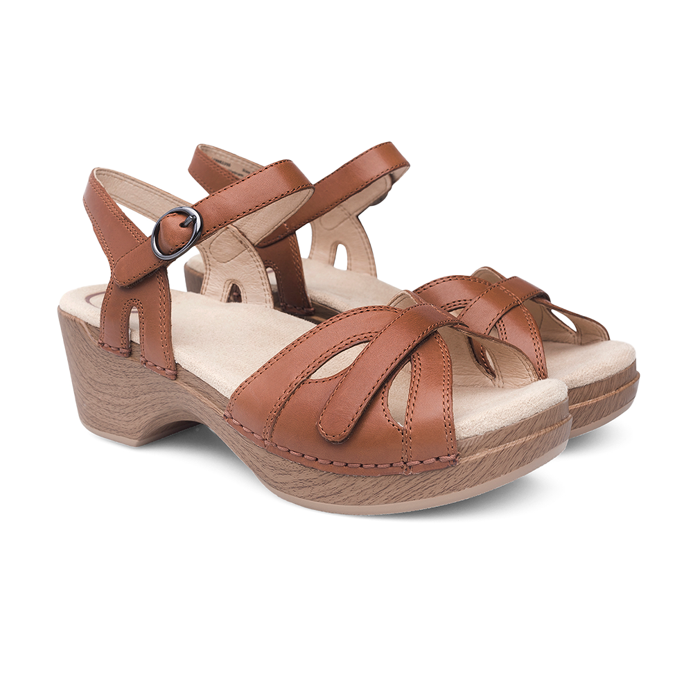 Dansko Season Camel Leather