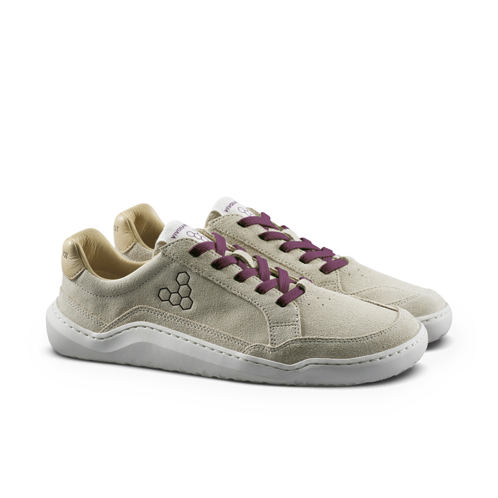 Vivobarefoot Gobi III Sneaker Leather Mens Sand/Fig