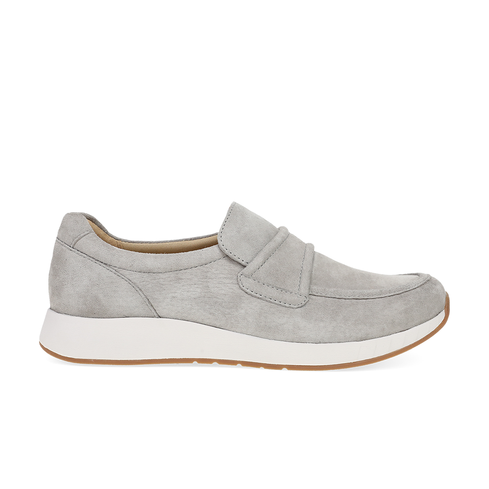 Dansko Clementine Light Grey Nubuck