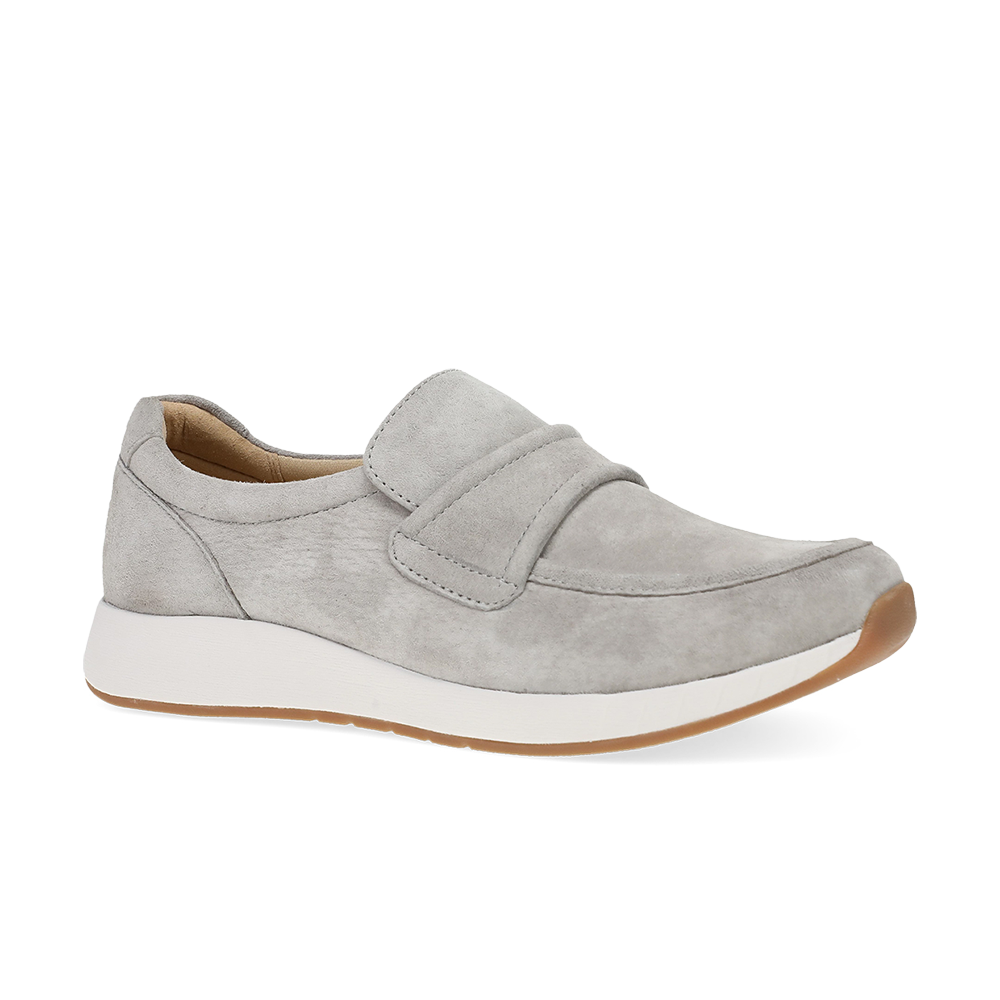 Dansko Clementine Light Grey Nubuck