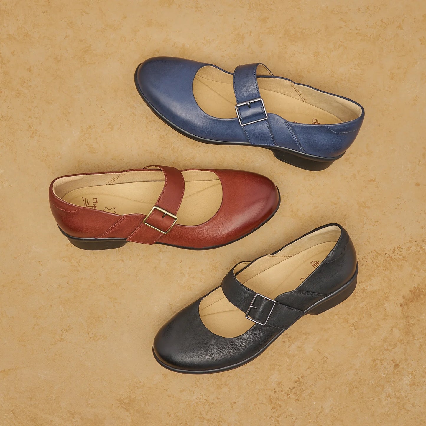 Dansko Collete Black Bunished Nubuck