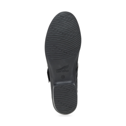 Dansko Collete Black Bunished Nubuck