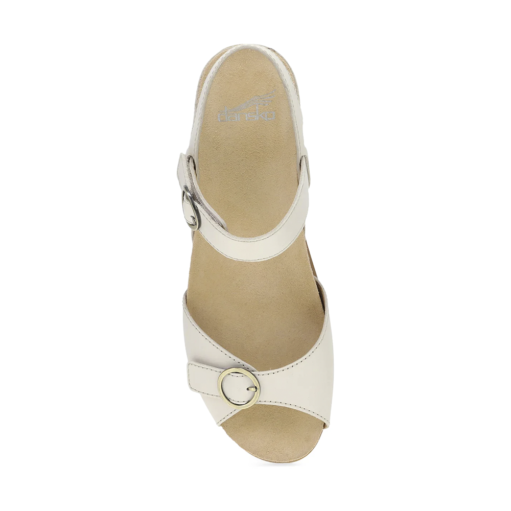 Dansko Candace Ivory Full Grain