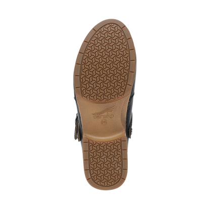 Dansko Millie Black Waxy Milled