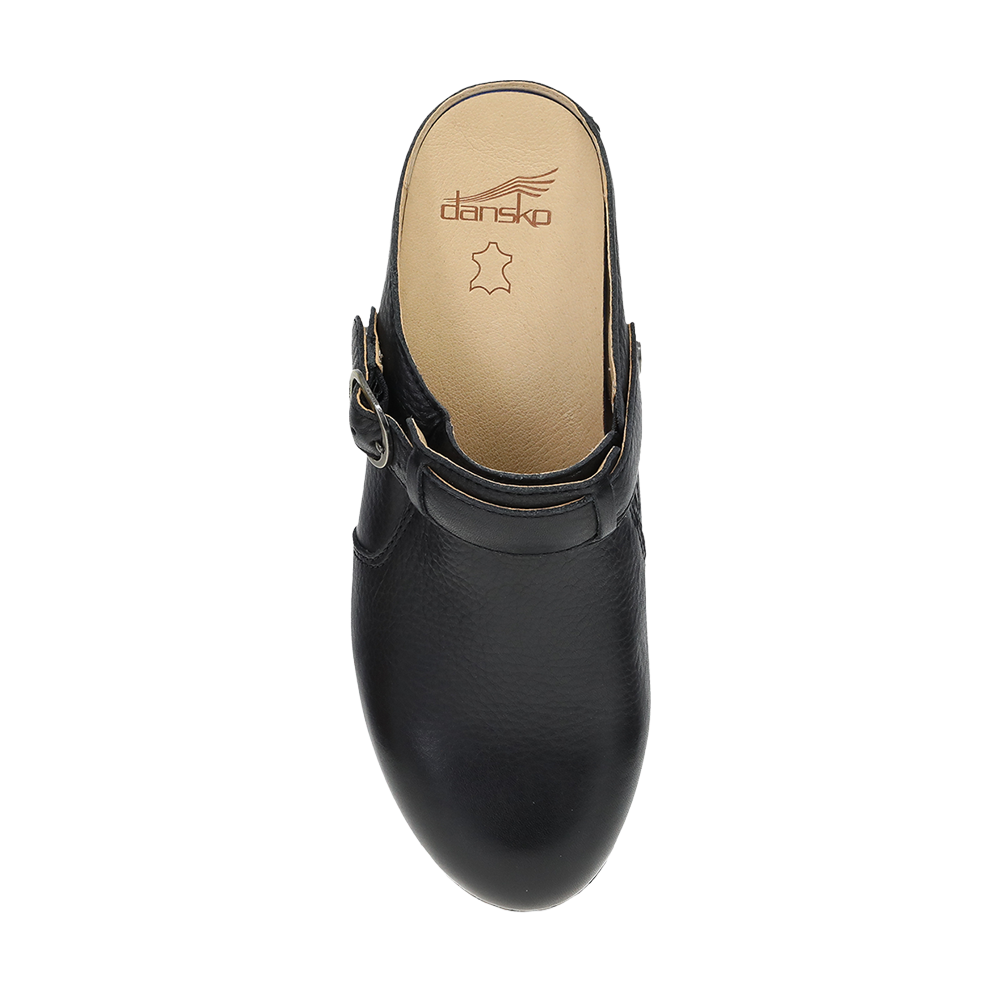 Dansko Millie Black Waxy Milled