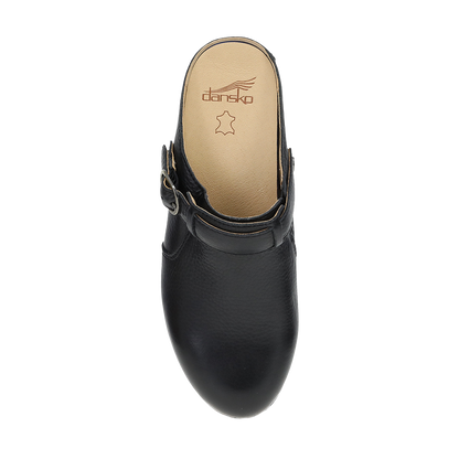 Dansko Millie Black Waxy Milled