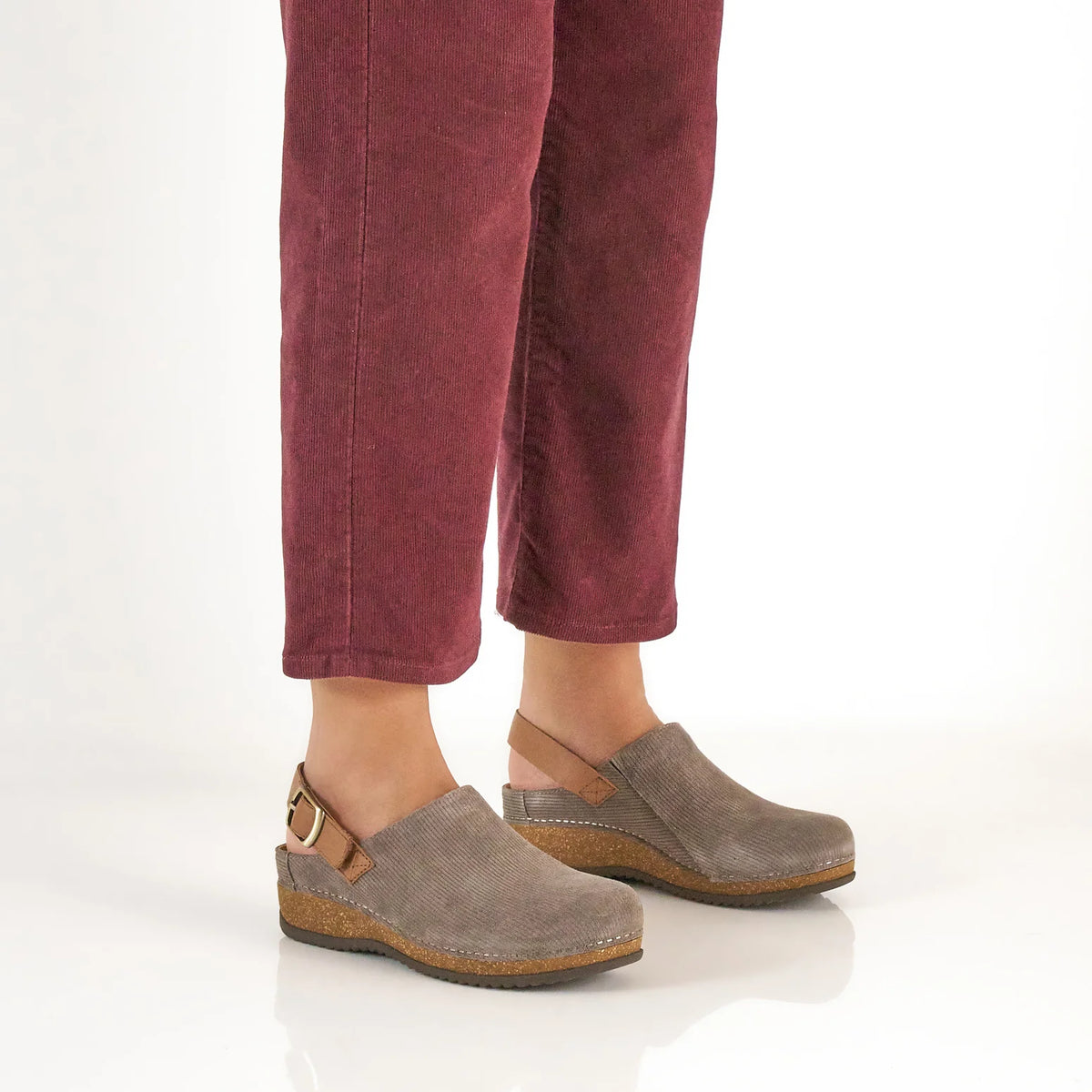 Dansko Merrin Stone Embossed Suede