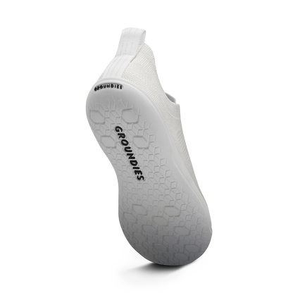 Groundies Active Knit Mens White