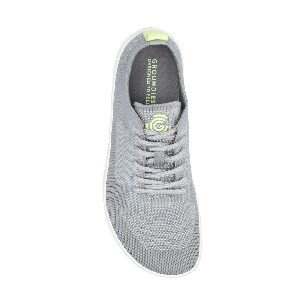 Groundies Active Knit Mens Stone/Lime