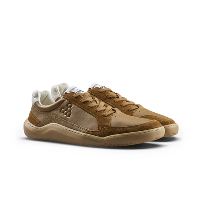 Vivobarefoot Gobi II Sneaker Premium Leather Mens Tan