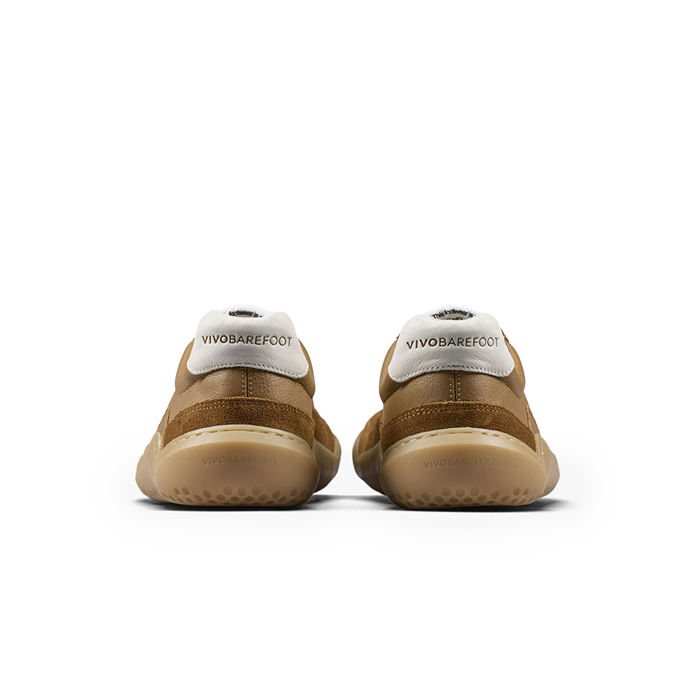 Vivobarefoot Gobi II Sneaker Premium Leather Mens Tan
