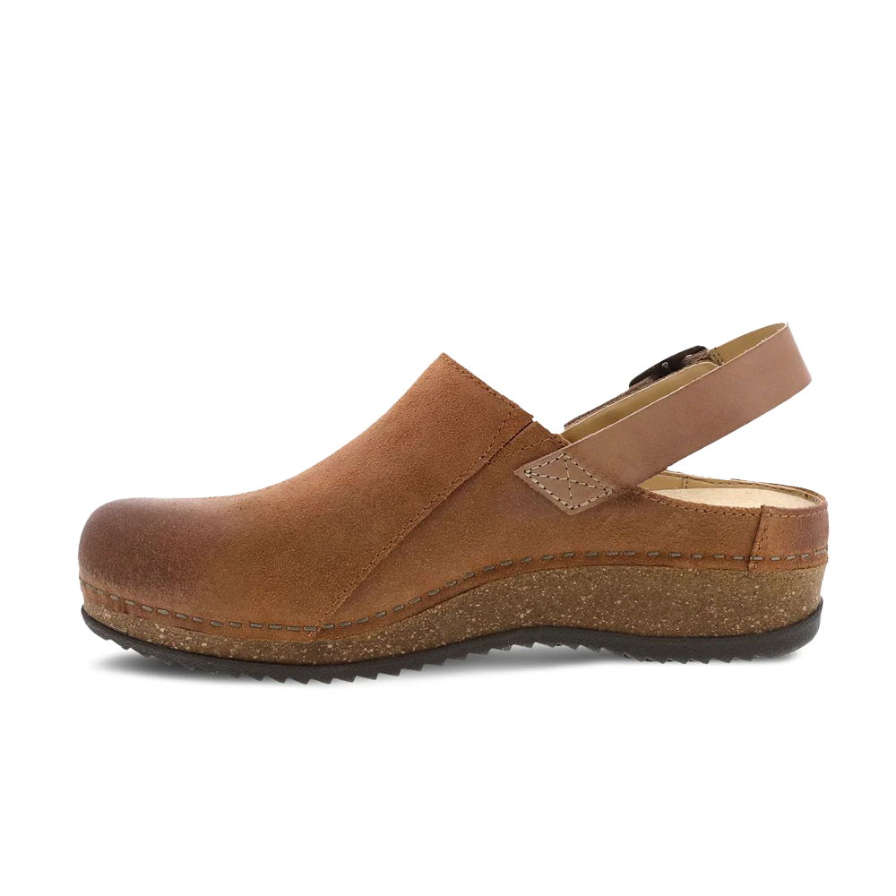 Dansko Merrin Tan Burnished Suede