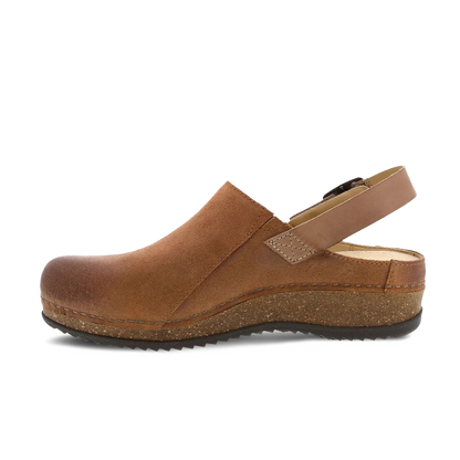 Dansko Merrin Tan Burnished Suede
