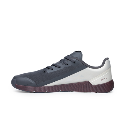 Notace Michi 1 Mens Grey/Burgundy