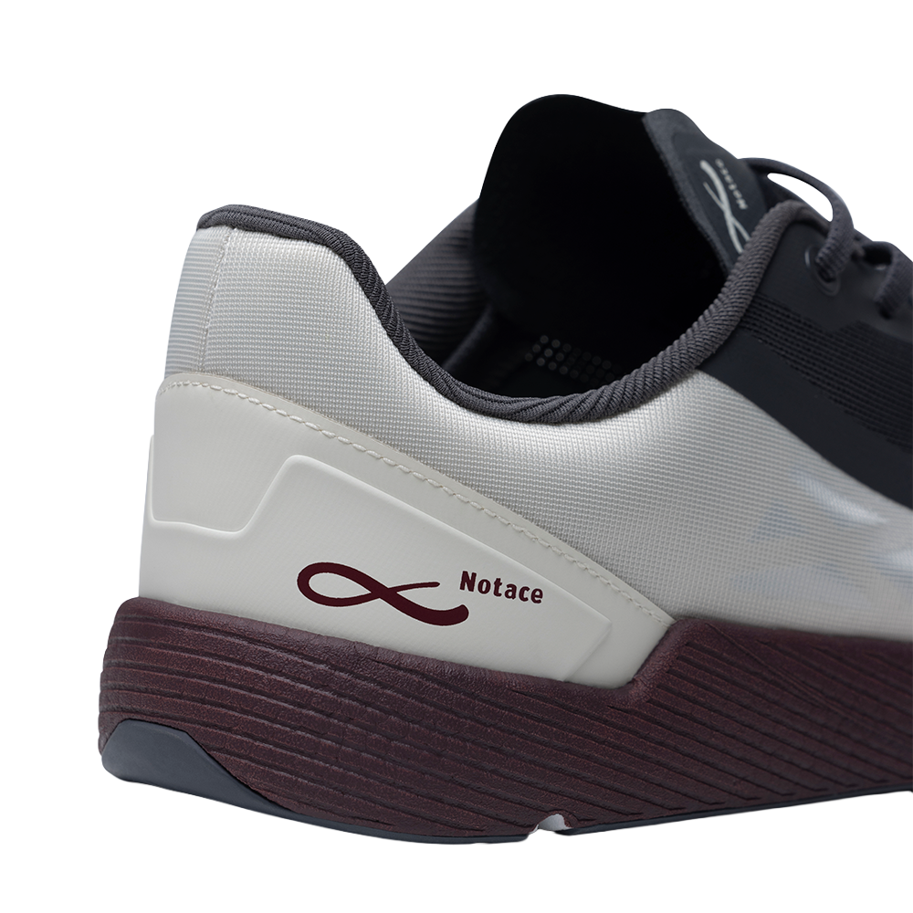 Notace Michi 1 Womens Grey/Burgundy