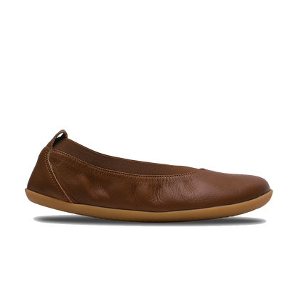 Vivobarefoot Opanka Ballerina Womens Tan