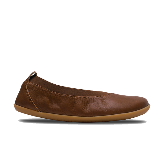 Vivobarefoot Opanka Ballerina Womens Tan