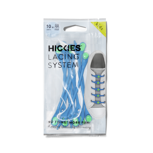 Hickies Kids Lacing System Electric Blue