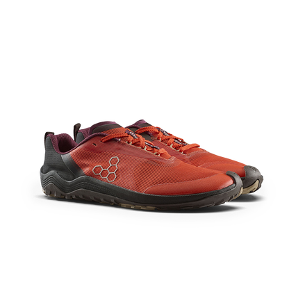 Vivobarefoot Primus Trail Flow Mens Cherry Tomato