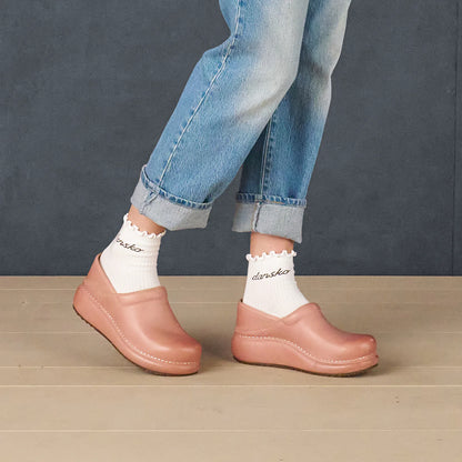 Dansko Platform Pro Clog Coral