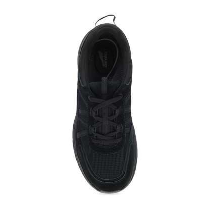 Dansko Poppy Black/Black Suede