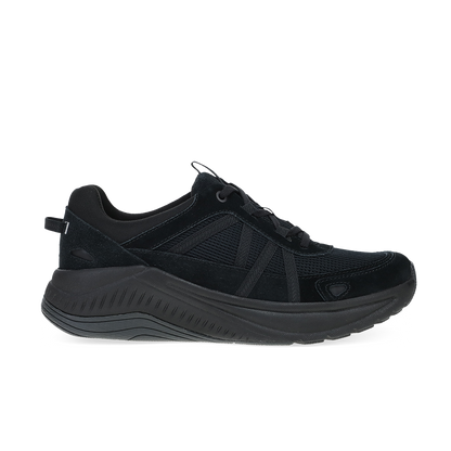 Dansko Poppy Black/Black Suede