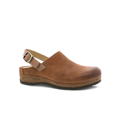 Dansko Merrin Tan Burnished Suede